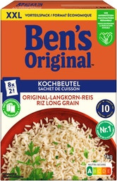 BEN'S ORIGINAL™ Original-Langkorn-Reis 10-Minuten im  Kochbeutel 1kg image