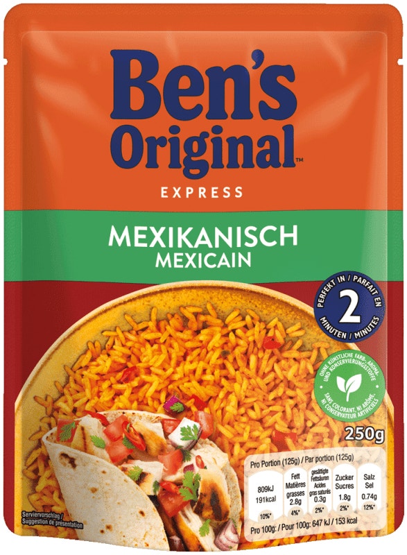 BEN'S ORIGINAL™ Express Mexikanisch 250g