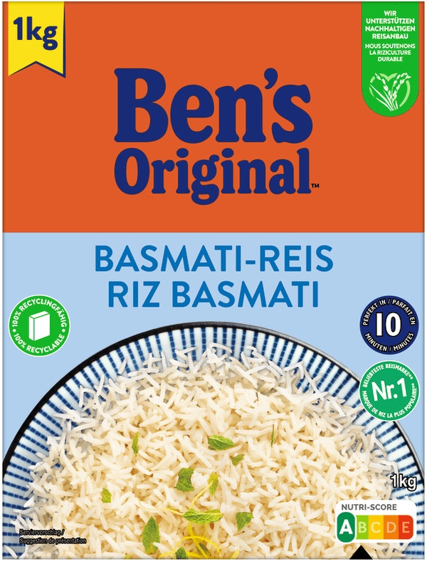 BEN'S ORIGINAL™ Basmati-Reis 1Kg