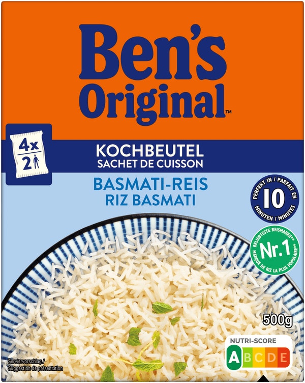 BEN'S ORIGINAL™ Kochbeutel Basmati 500g