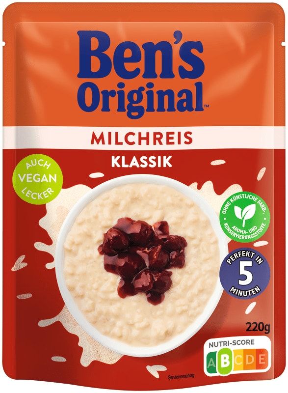 BEN'S ORIGINAL™ Express Milchreis Klassik 220g