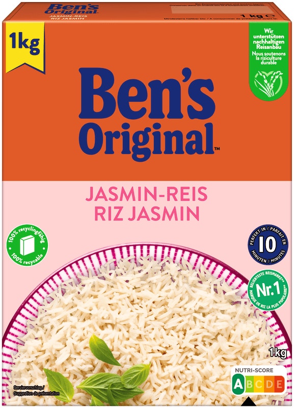 BEN'S ORIGINAL™ Loser Reis Jasmin 1kg