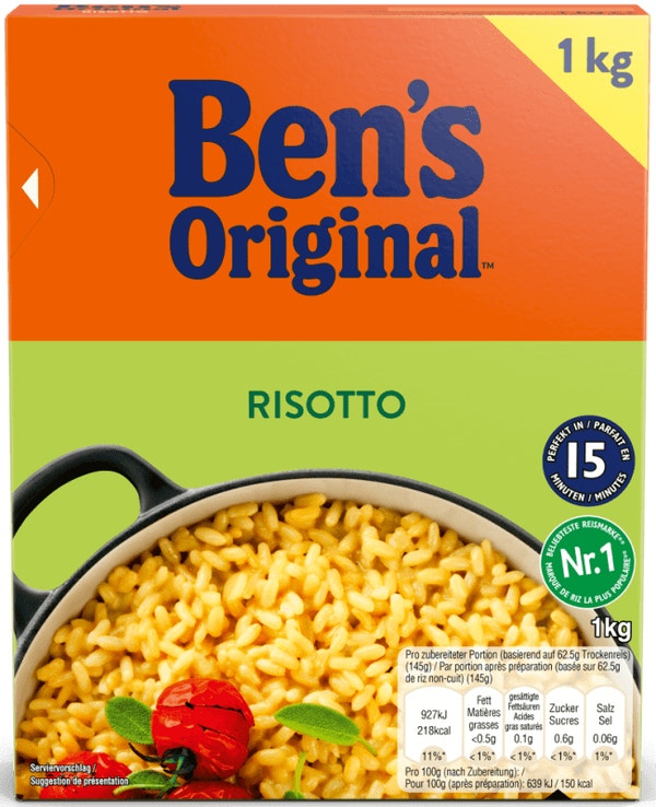 BEN'S ORIGINAL™ Risotto Reis 1Kg