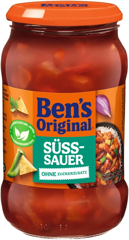 BEN'S ORIGINAL™ Sauce Süss-Sauer ohne Zuckerzusatz 395g
