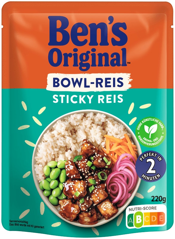 BEN'S ORIGINAL Express Sticky Bowl-Reis 220g