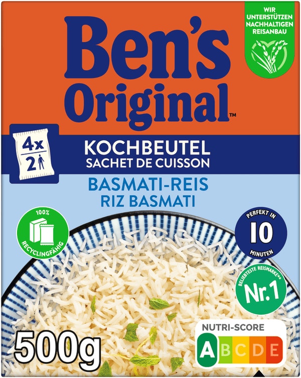BEN'S ORIGINAL™ Kochbeutel Basmati 500g